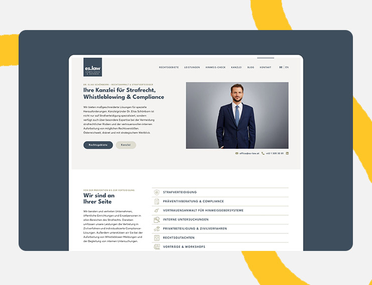 Website-Struktur: Schlank starten, später ausbauen