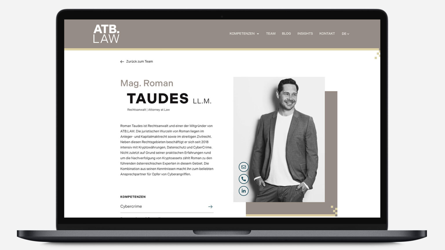 Roman Taudes (ATB.LAW) Thought Leadership | tech4legal